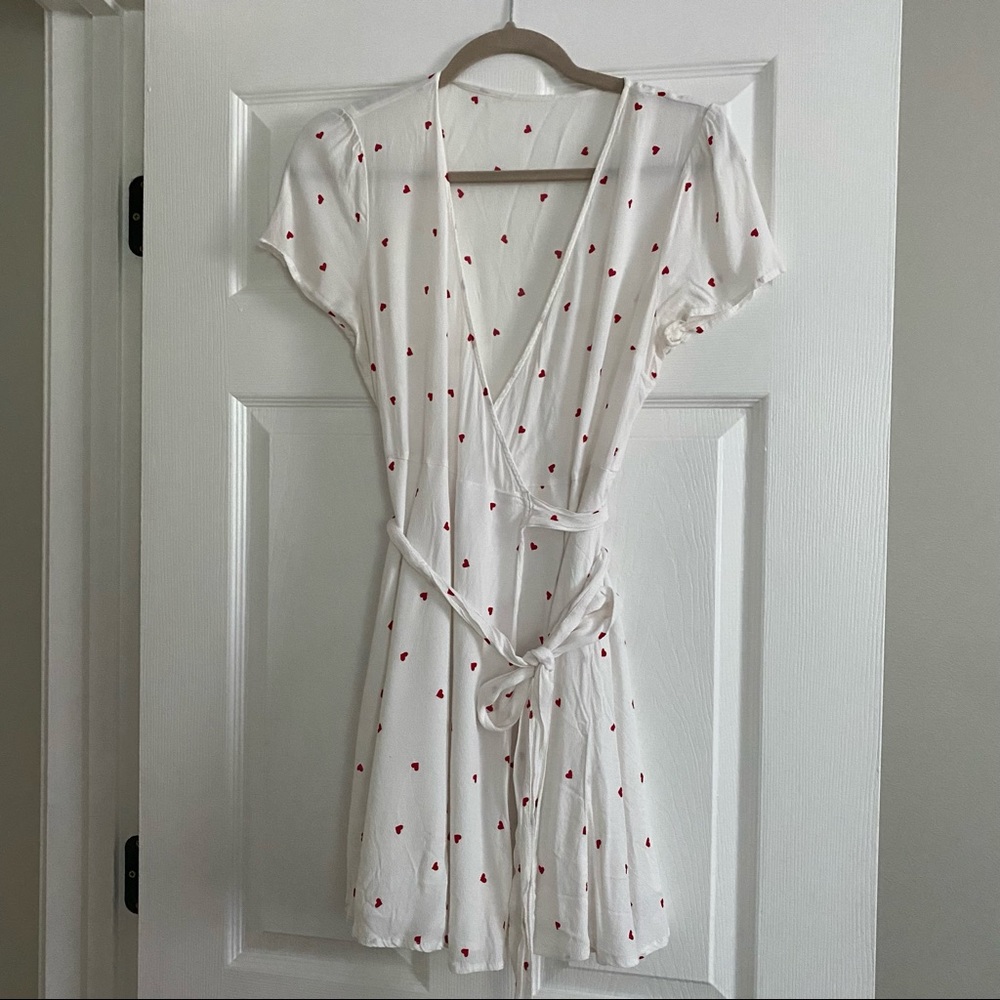 Heart Wrap Dress